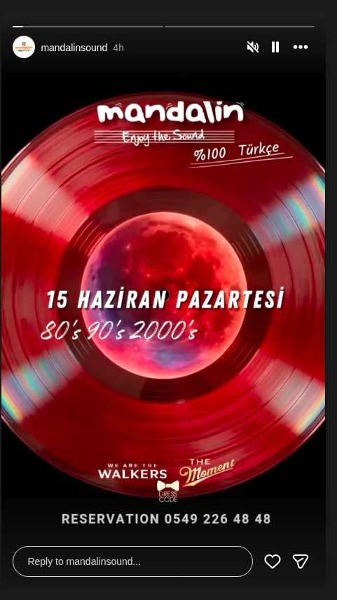 80'ler–2000'ler Parti Etkinlik afişi