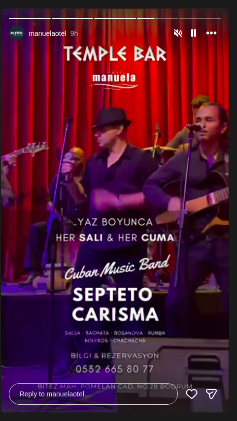 Septeto — Cuban Music Band Etkinlik afişi