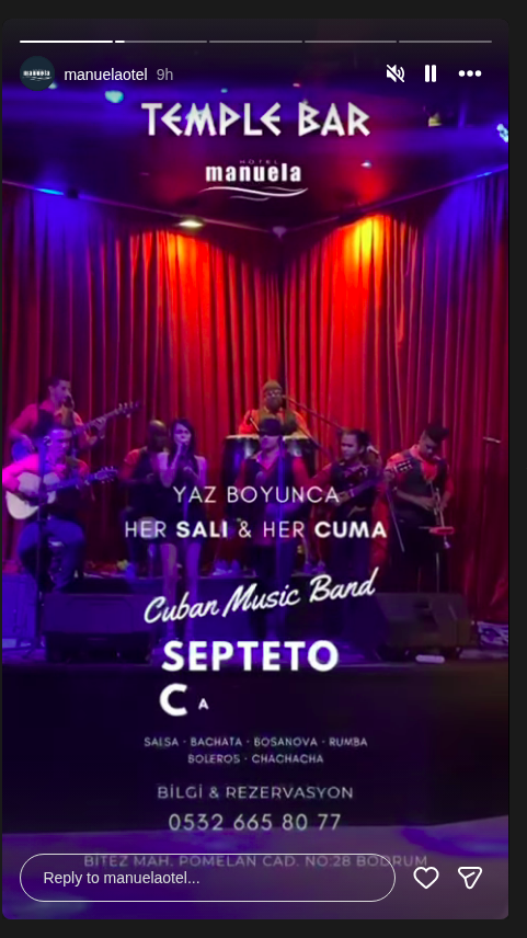 Septeto — Cuban Music Band Etkinlik afişi