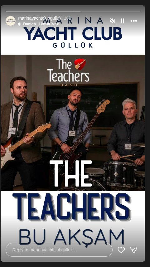 The Teachers Etkinlik afişi