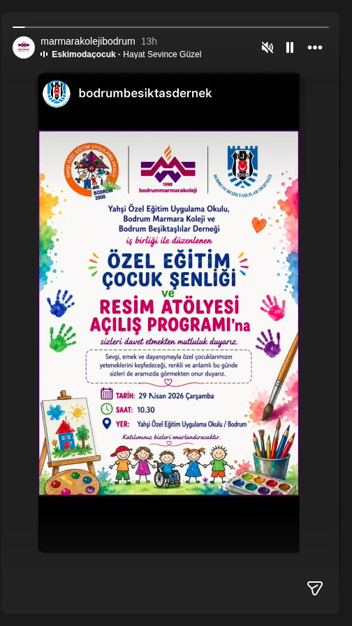 Özel Eğitim Çocuk Şenliği ve Resim Atölyesi Etkinlik afişi