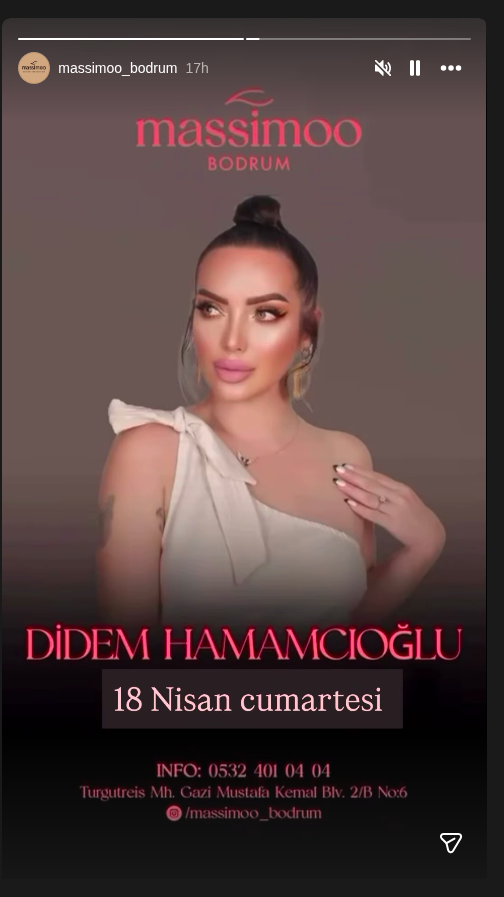Didem Hamamcıoğlu Konzert Event-Poster