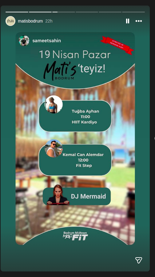 Kemal Can Alemdar - Fit Step Etkinlik afişi