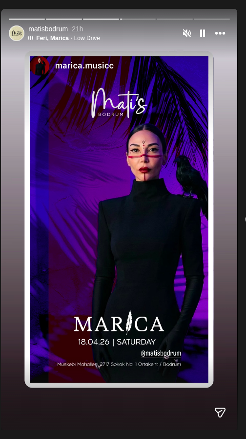 Marıca Etkinlik afişi