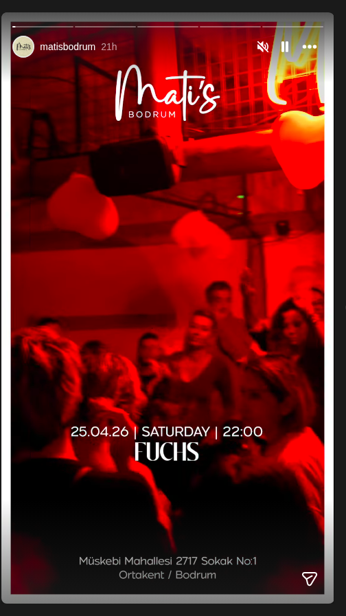 Fuchs Etkinlik afişi
