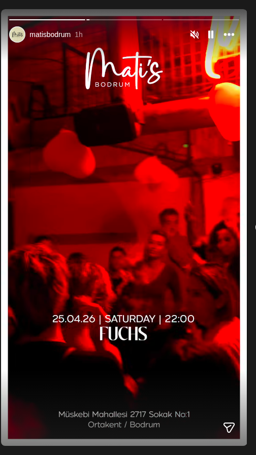 Fuchs Etkinlik afişi