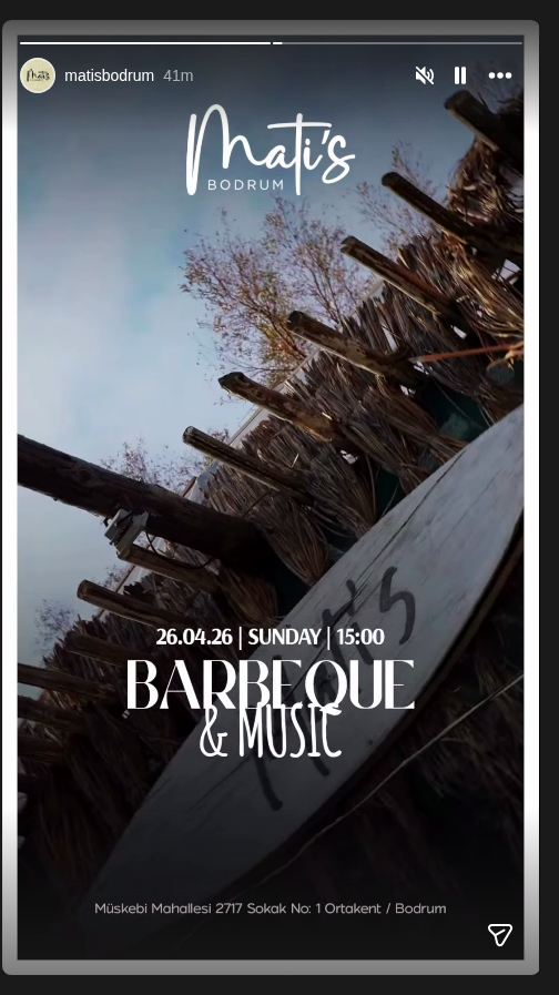 Barbekü & Müzik Etkinlik afişi