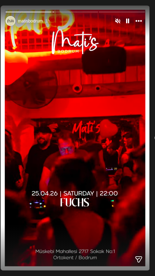 DJ Set: Fuchs Etkinlik afişi