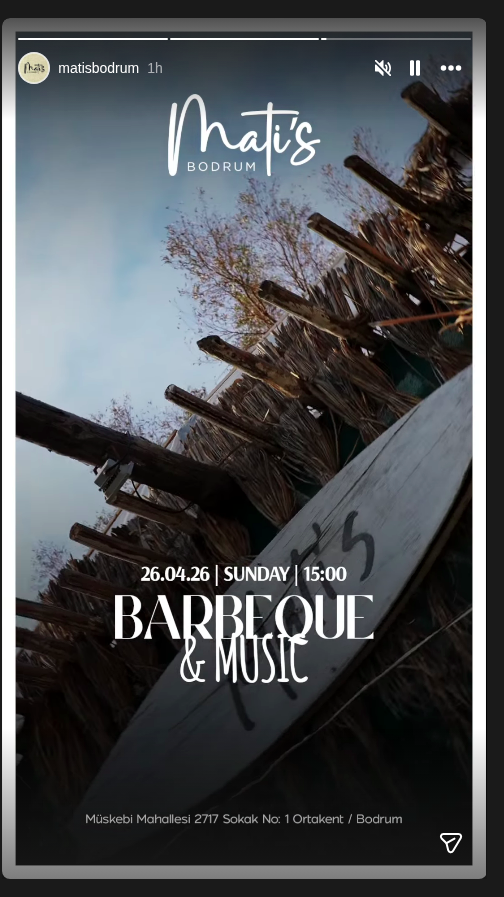 Barbekü & Müzik Etkinlik afişi