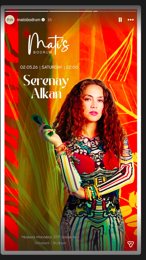 Serenay Alkan Etkinlik afişi