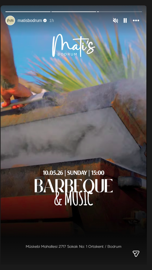 Barbekü & Müzik Etkinlik afişi