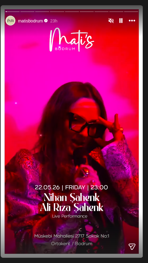Nihan Şahenk Etkinlik afişi