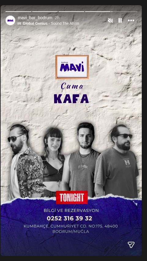 Kafa Etkinlik afişi