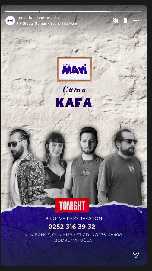 Kafa – Canlı Müzik Etkinlik afişi