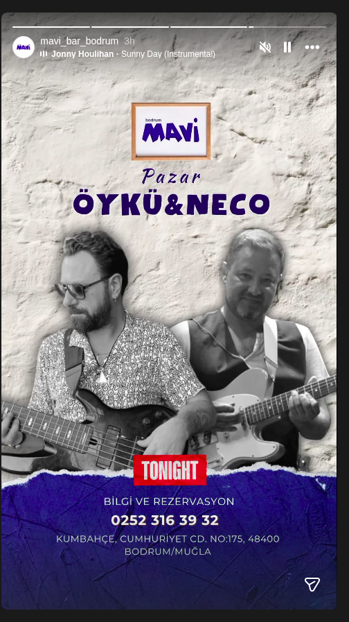 Öykü & Neco - Canlı Müzik Etkinlik afişi