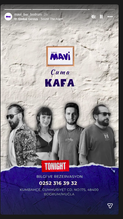Kafa - Konser Etkinlik afişi