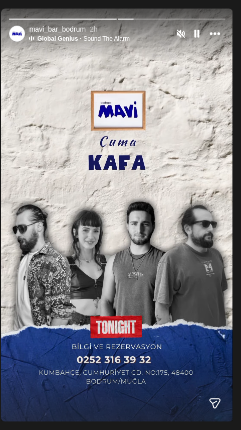 Kafa Etkinlik afişi