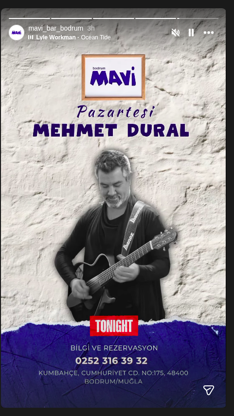 Mehmet Dural Etkinlik afişi