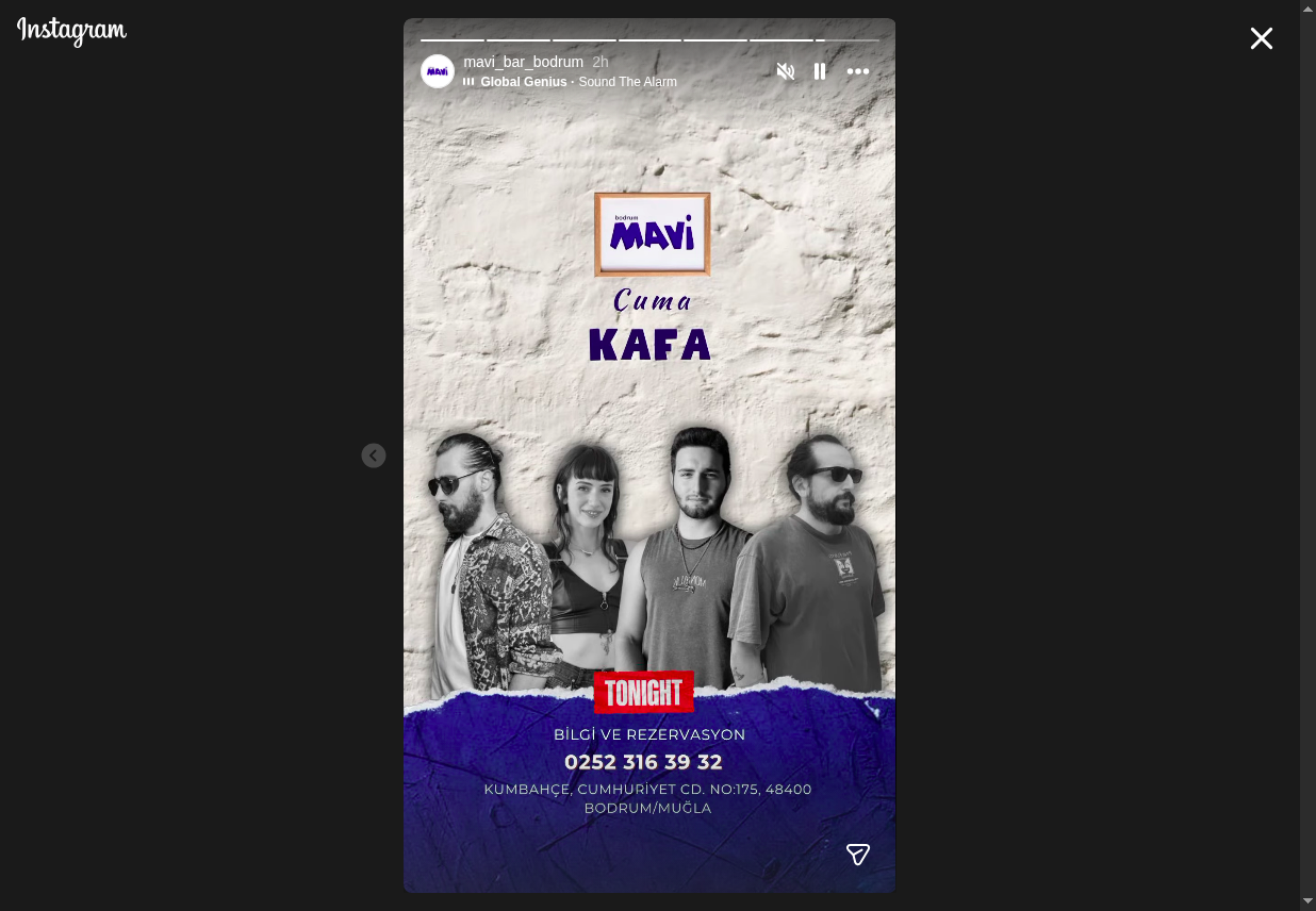 Kafa Etkinlik afişi