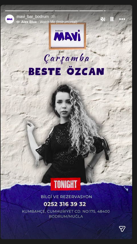 Beste Özcan - Canlı Müzik Etkinlik afişi