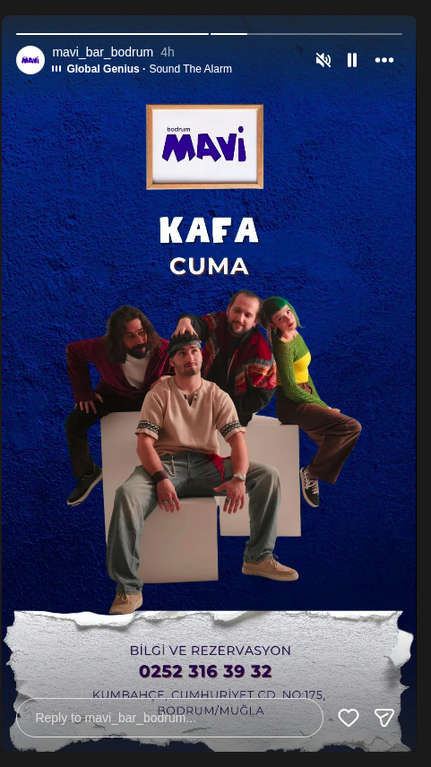 Kafa Etkinlik afişi