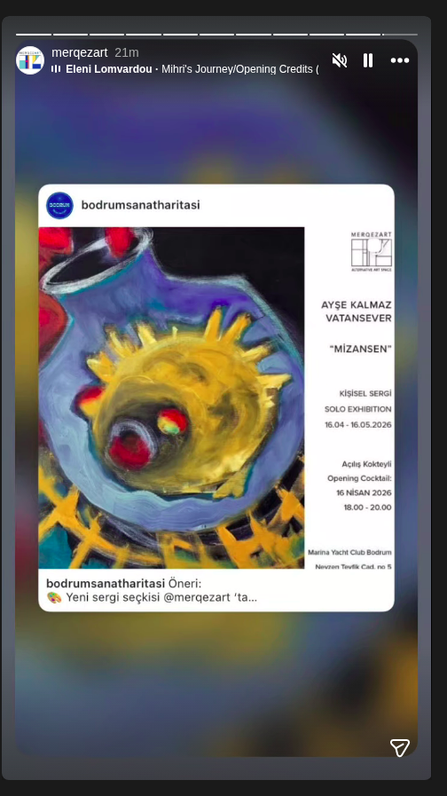 Ayşe Kalmaz Vatansever — Mizansen (Açılış Kokteyli) Etkinlik afişi