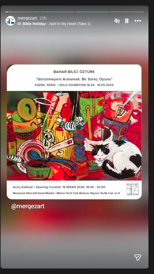 Zeynep Casalini Etkinlik afişi