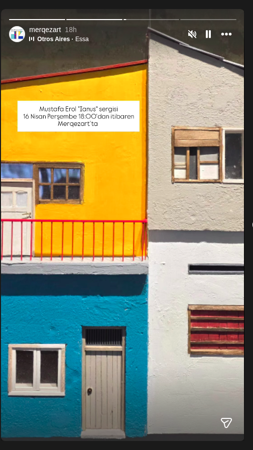 Ianus — Mustafa Erol (Açılış Kokteyli) Etkinlik afişi