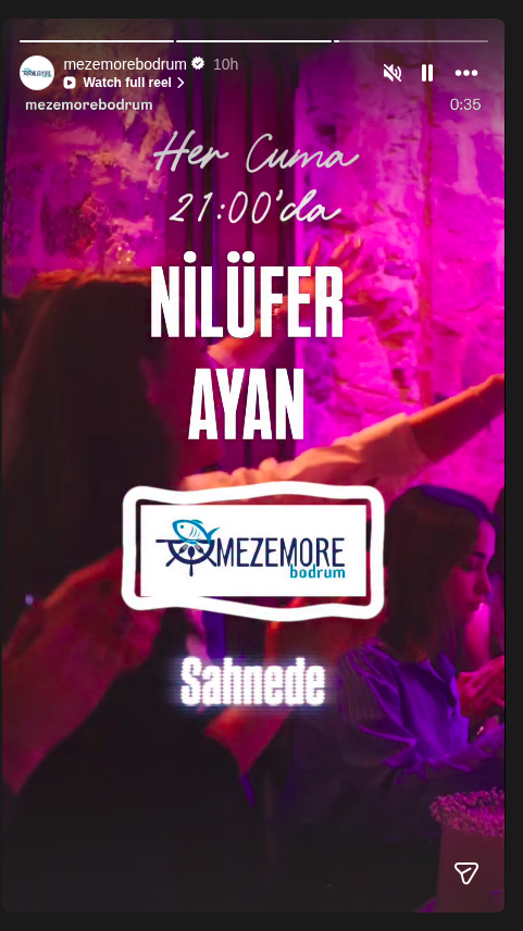 Nilüfer Avan — Canlı Müzik Etkinlik afişi