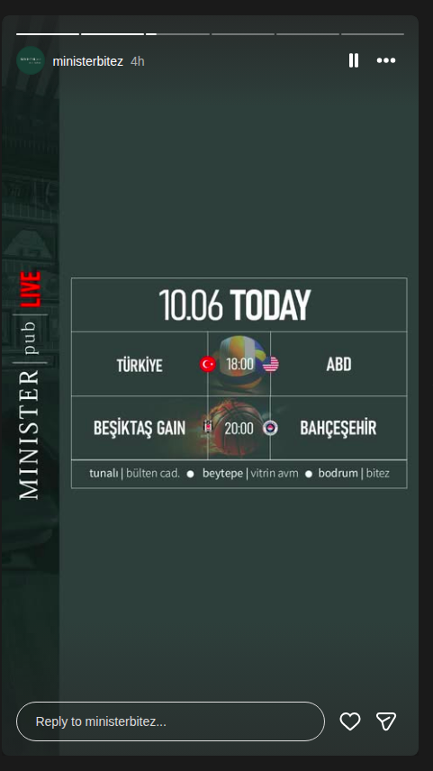Beşiktaş Gain Etkinlik afişi