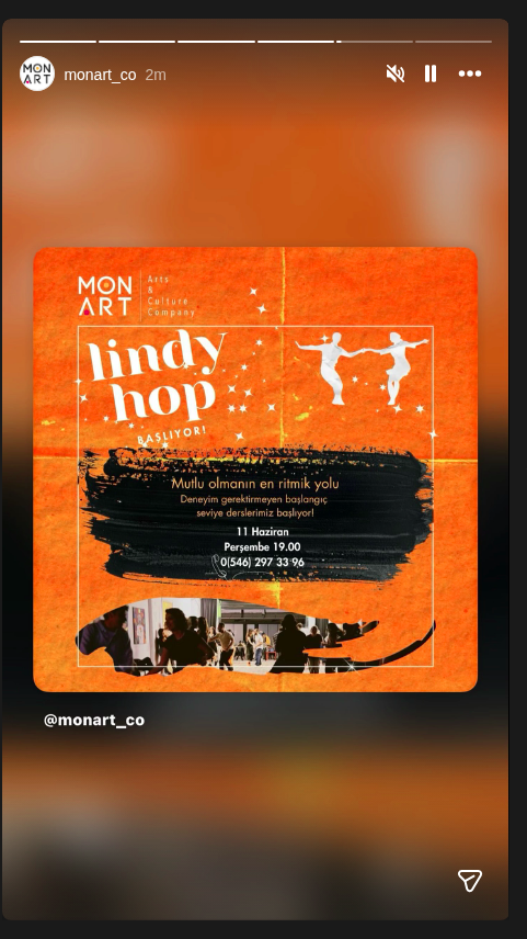 Lindy Hop — Başlangıç Atölyesi Etkinlik afişi