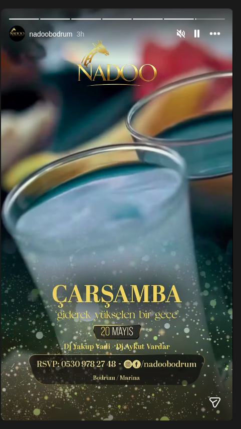 Çarşamba DJ Set — Yakup Vadi Etkinlik afişi