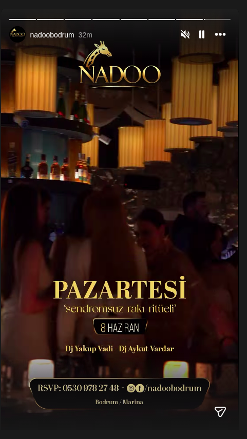 Sendromsuz Rakı Ritüeli — DJ Yakup Vadi & DJ Aykut Vardar Etkinlik afişi