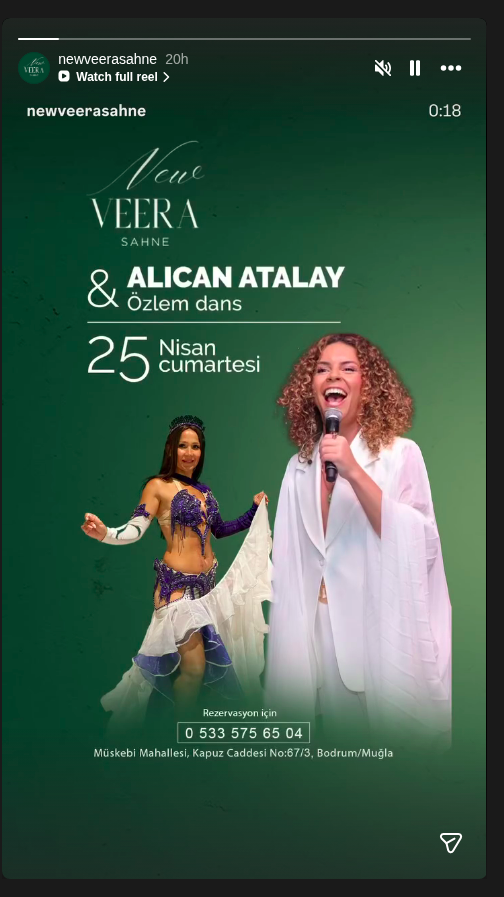 Alican Atalay & Özlem Dans Etkinlik afişi