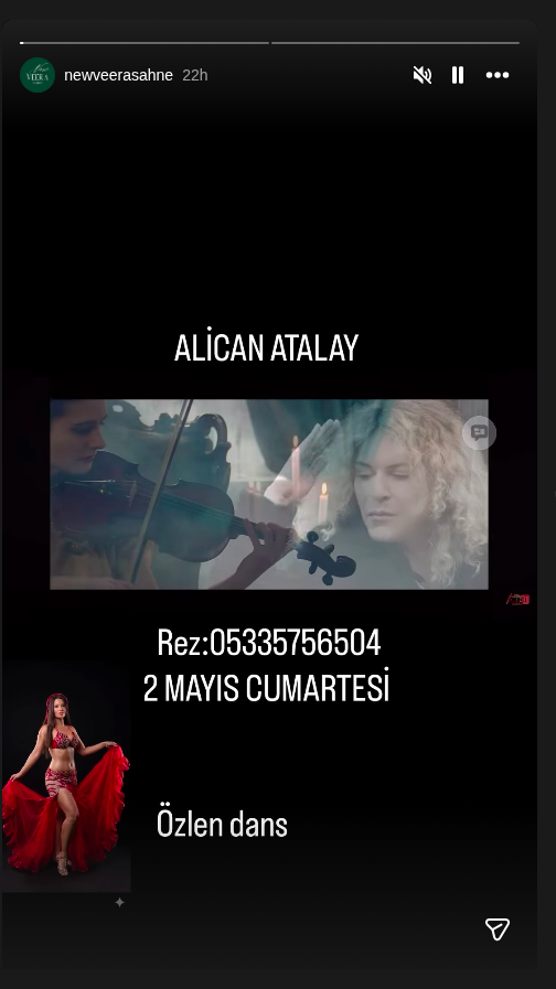 Alican Atalay Etkinlik afişi