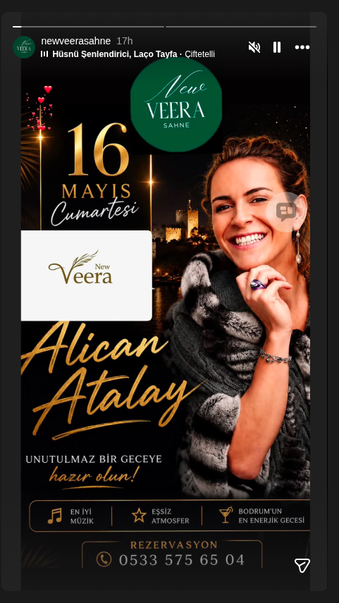 Alican Atalay Etkinlik afişi