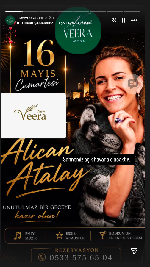 Hüsnü Şenlendirici & Alican Atalay Etkinlik afişi