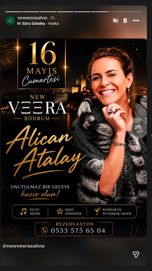 Alican Atalay Konseri Etkinlik afişi
