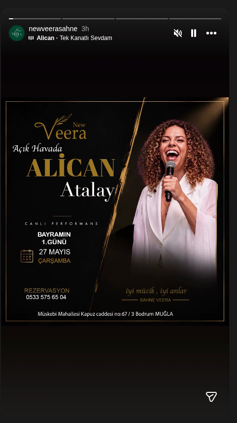 Alican Atalay — Canlı Performans Etkinlik afişi