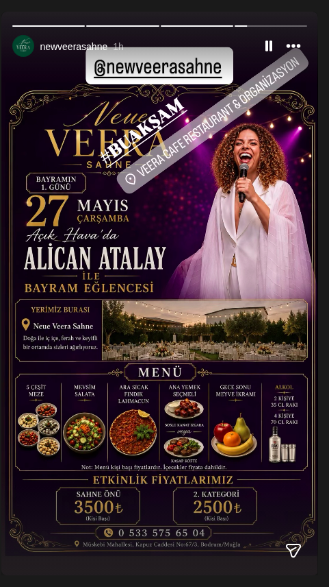 Alican Atalay — Bayram Eğlencesi Etkinlik afişi