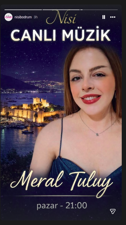 Meral Tuluy - Canlı Müzik Etkinlik afişi