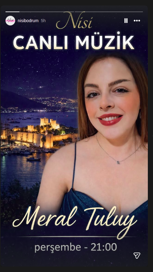 Meral Tuluy - Canlı Müzik Etkinlik afişi