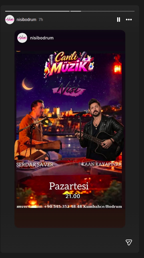 Serdar Saver ve Kaan Kayapınar — Canlı Müzik Etkinlik afişi