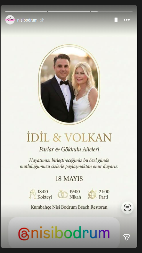 İdil & Volkan Düğünü Etkinlik afişi