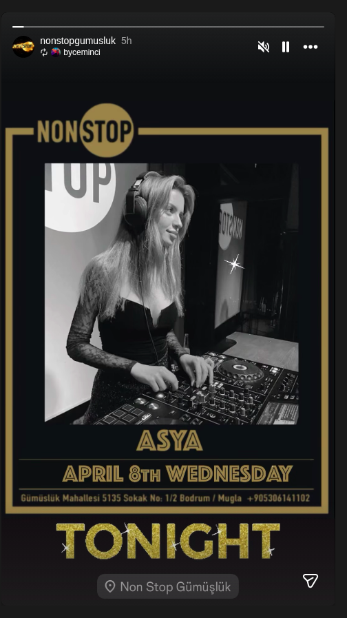 Asya Etkinlik afişi