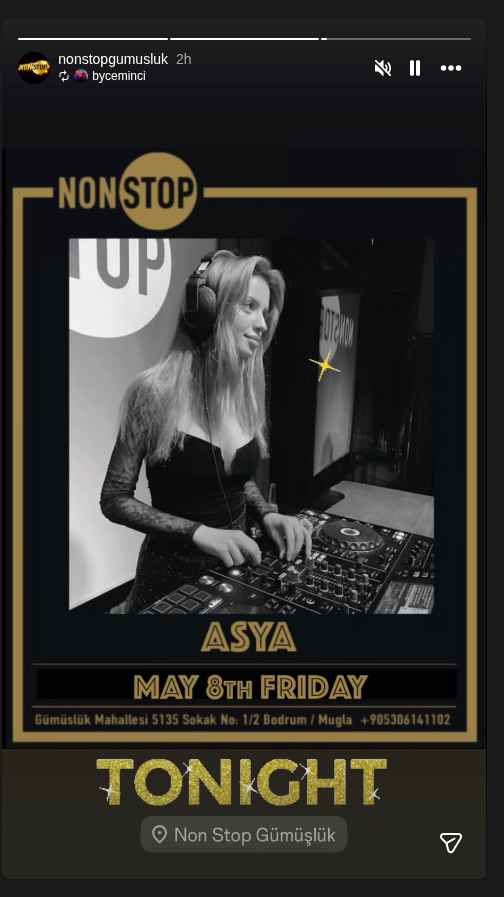 Asya — DJ Set Etkinlik afişi