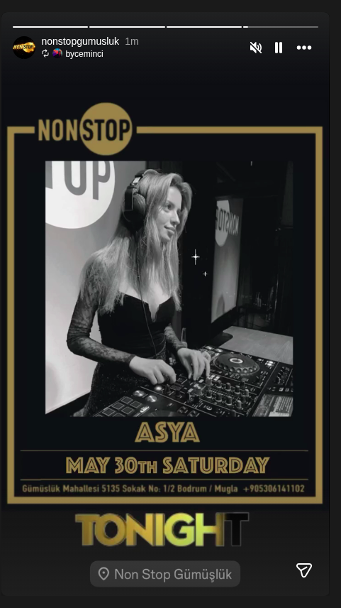 Asya — DJ Set Etkinlik afişi