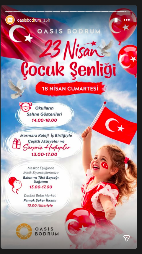 Çocuk Şenliği Etkinlik afişi