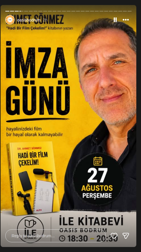 Dr. Ahmet Sönmez - İmza Günü