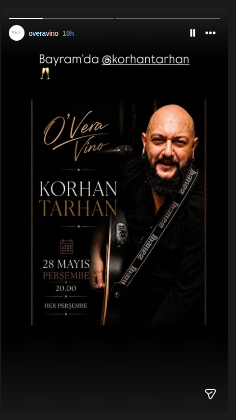 Korhan Tarhan — Canlı Müzik Etkinlik afişi